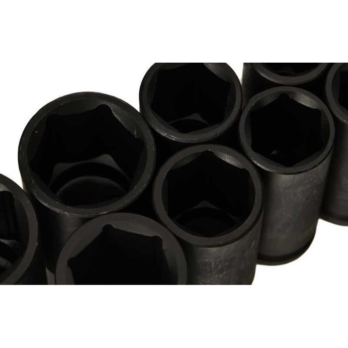 Nasadki udarowe DŁUGIE 1/2" 15szt. 10- 32 mm KD11769