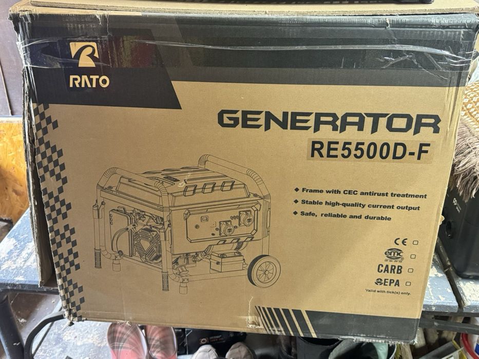 Генератор Rato RE6000D-F