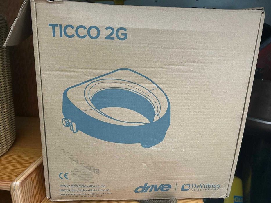 Nakładka na sedes Drive DeVilbiss Ticco 2G – podwyższająca 10cm - nowa