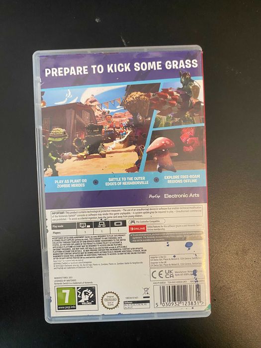Jogo para Nintendo Switch - Plants vs Zombies Battle for Neighborville complete edition
