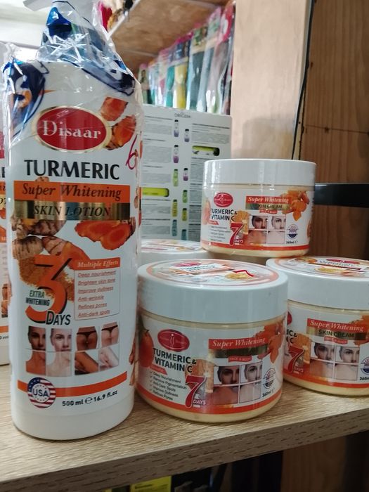 Kit de creme anti manchas para rosto e corpo