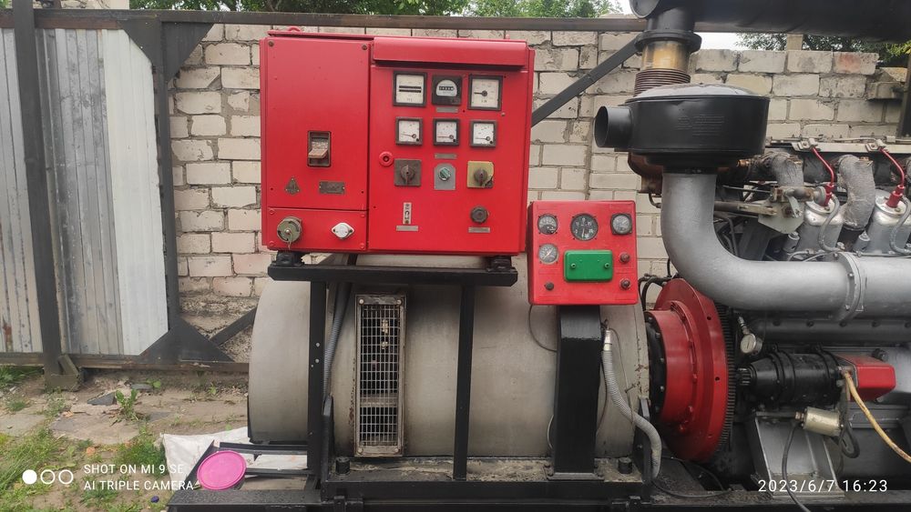 Потужний дизельний генератор  250 кВт !