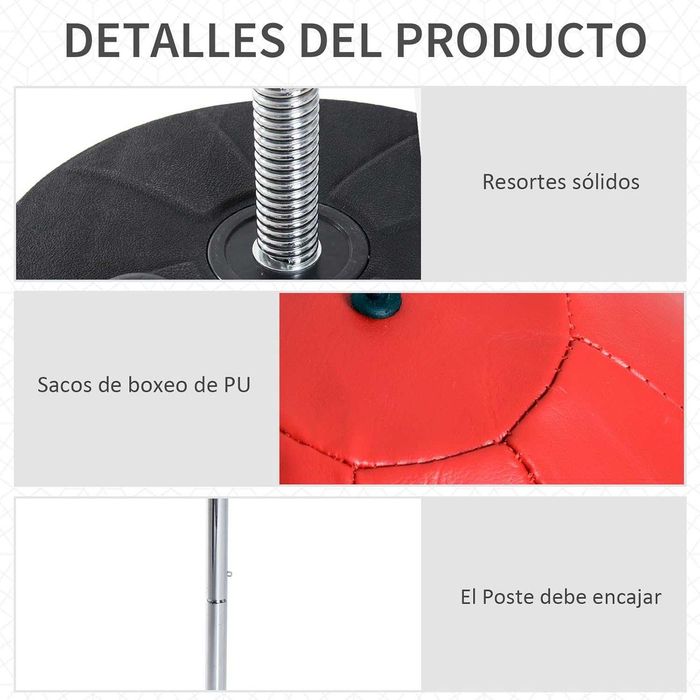 Bola de Boxe com Luvas