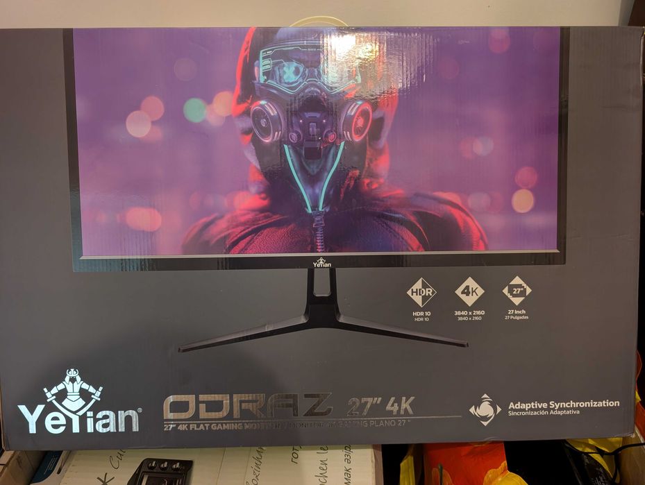 Monitor gaming 27 polegadas 4K HDR Yeyian Odraz