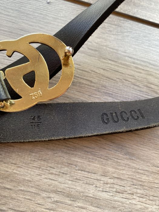 Діночий шкіряний ремінь Gucci оригінал!