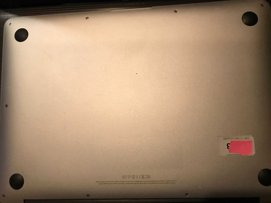 Apple Macbook AIR A1466 i5 4 GB/128 GB 2014 komplet szkoła bat. bdb