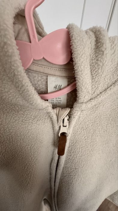 Ромпер флісовий H&M 6-9 міс 74