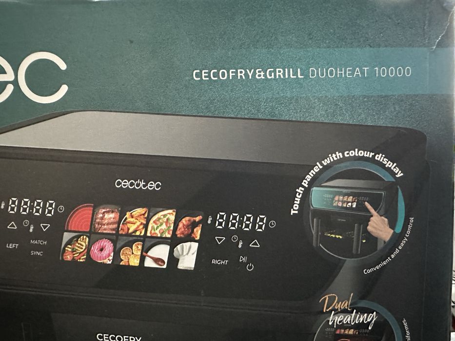 Air fryer CECOTEC Cecofry&Grill duoheat 10000