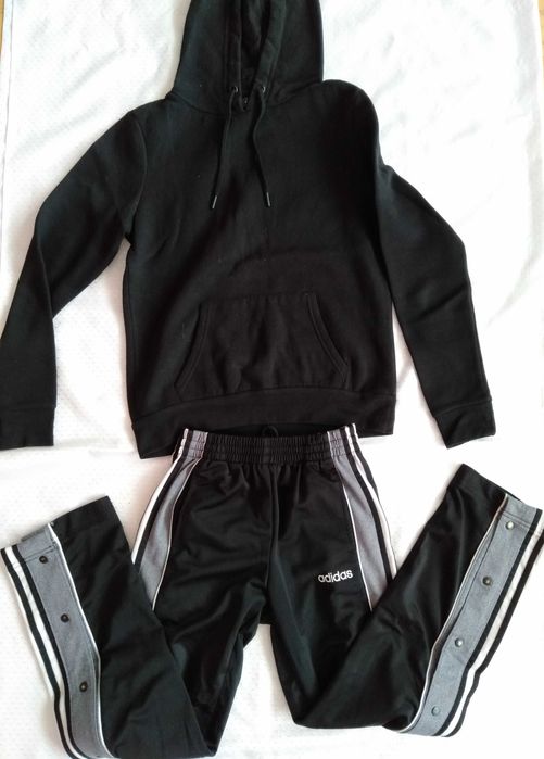 Zestaw spodnie ocieplane adidas+bluza+2x t-shirt