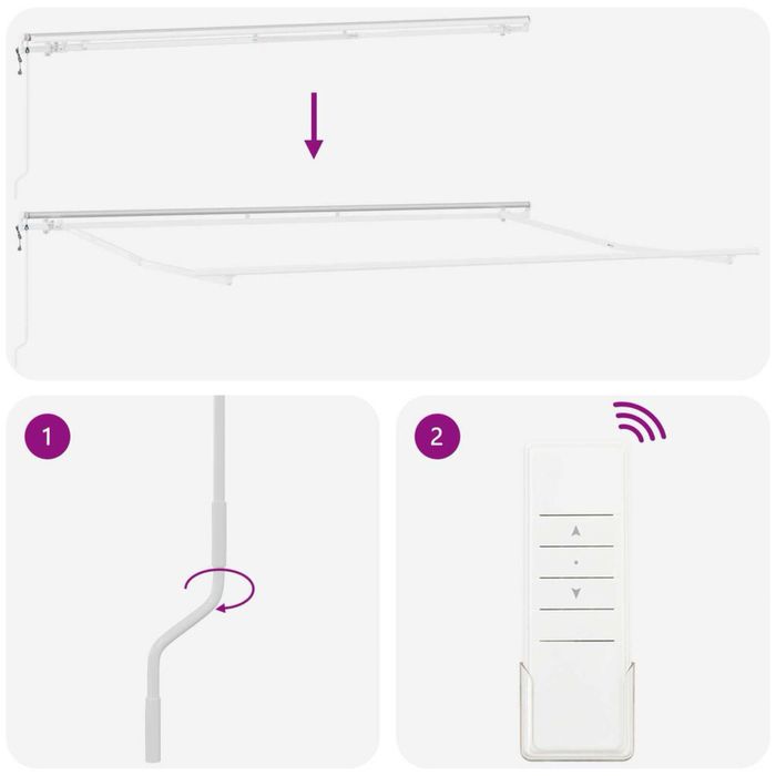 Automatyczna chowana markiza vidaXL Biała 450x300 cm