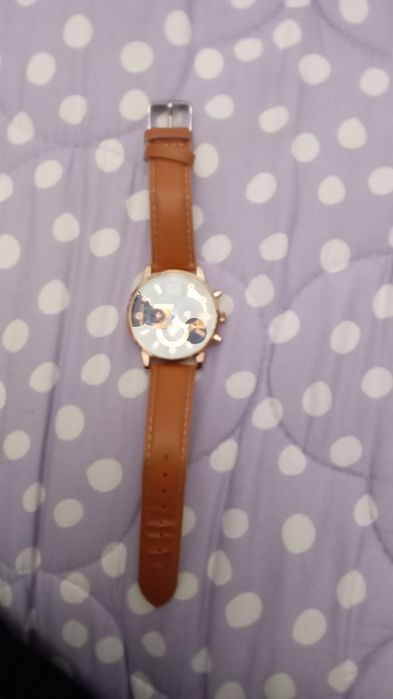 Relógio castanho homem