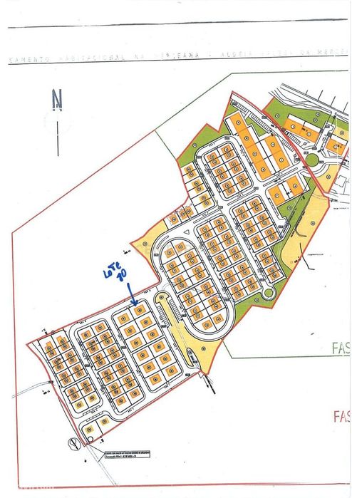 Lote Terreno de 430m2 urbano para construção em Merceana.