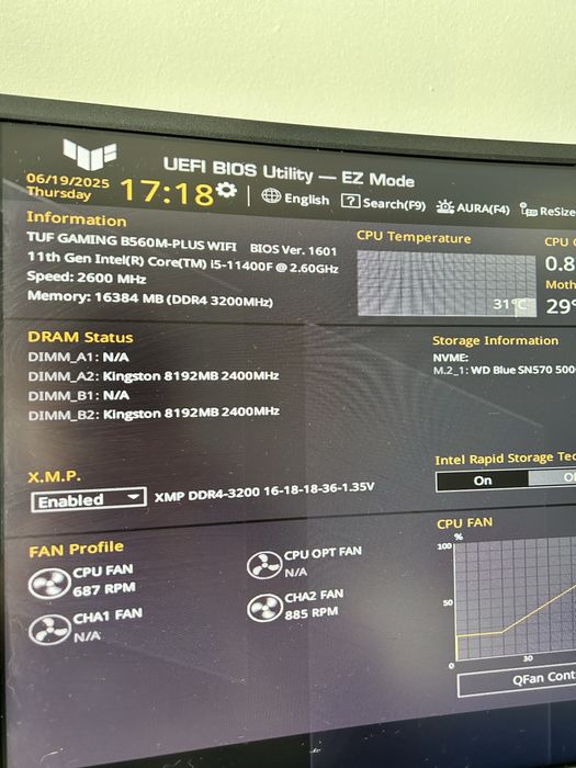 Komputer rtx 2060 i5 11400f Z ubezpieczeniem do 2028.r
