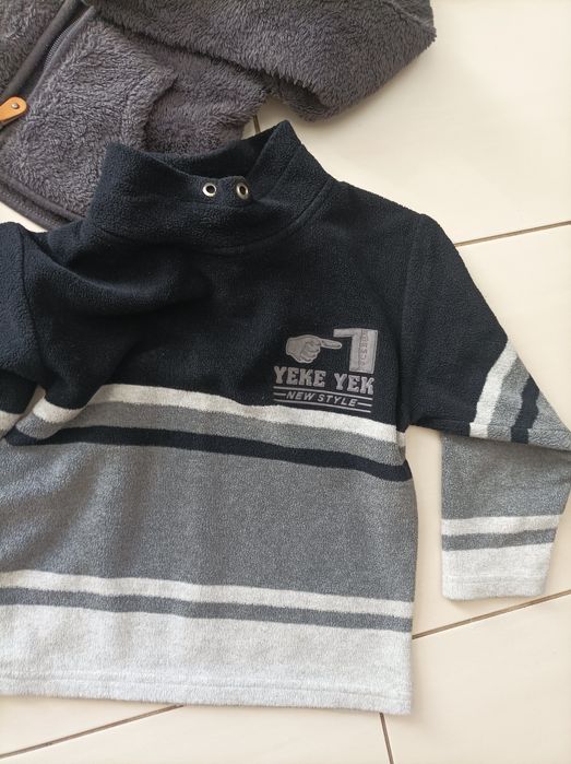 Bluzy polarowe chłopięce 116-122