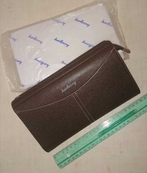 Новый ! Клатч, барсетка, кошелёк. Коричневый