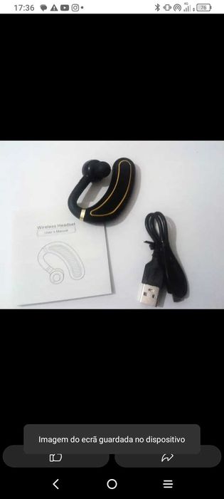 auriculares  bluetooth kit-mão livres android