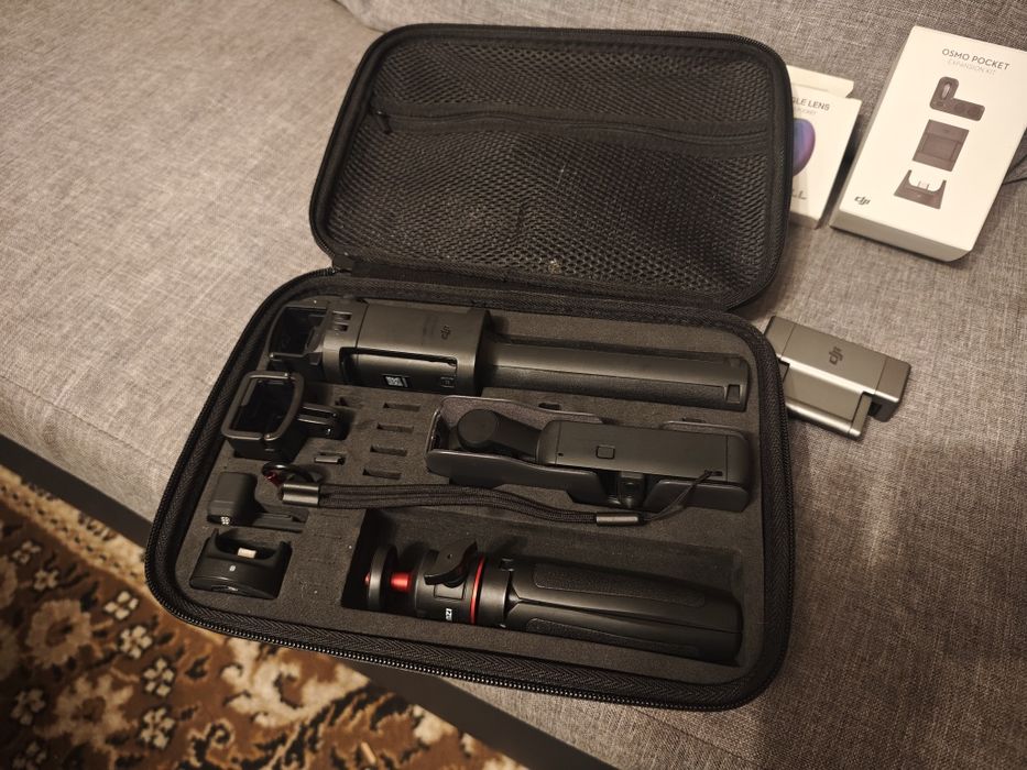 Kamera DJI pocket 2 wraz z akcesoriami