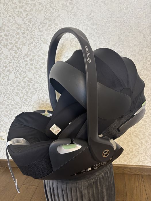 Автокрісло Cybex Cloud T  i-Size Sepia Black з базою Isofix