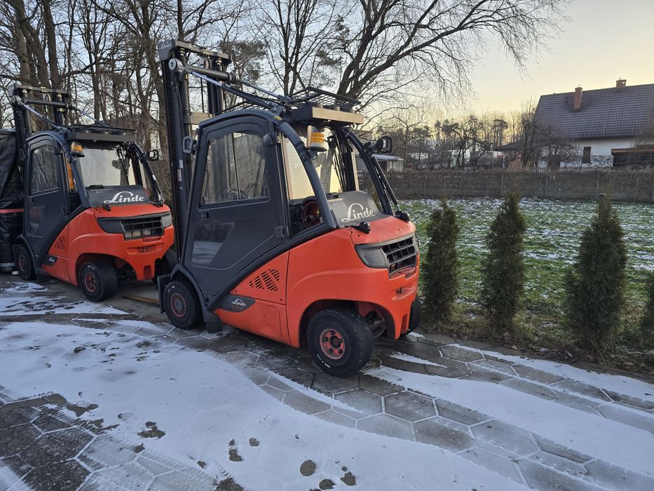 Linde H25T-01 import Niemcy 4 sekcje