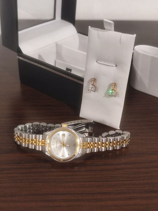 Relógio Sekonda Novo (+ Brincos)