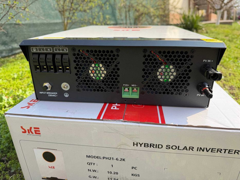 Гібридний інвертор SKE PH21-6.2K + батарея SKE SK-BG5120 5.12 кВт·год