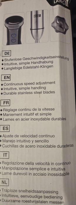 Blender ręczny Lebenlang 1000W