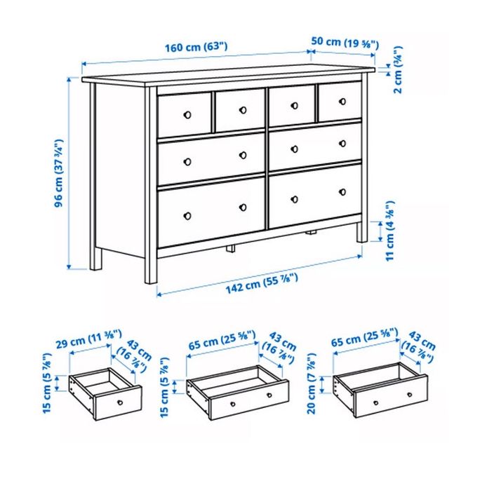 Duża Komoda IKEA+Dowóz