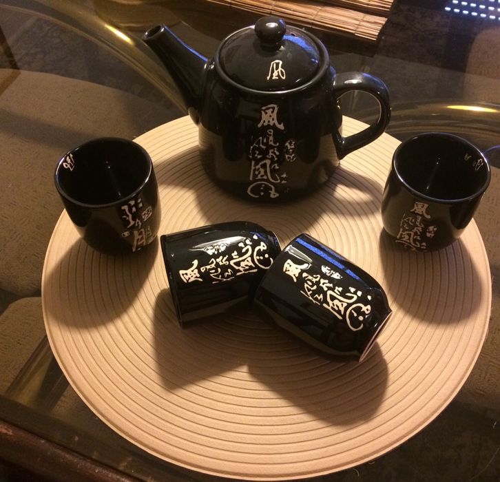 Conjunto Chinês em loiça