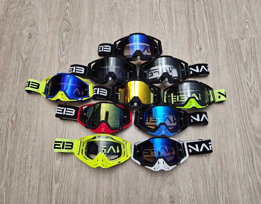 Кросові мото окуляри NAFEB, 100% на шолом очки ендуро крос на шлем