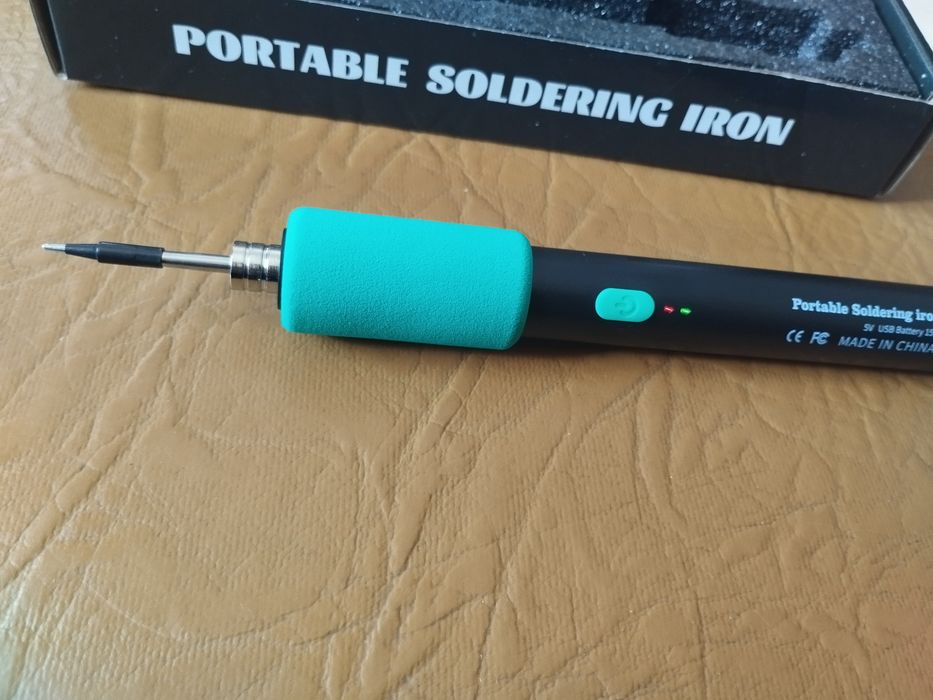 Паяльник на аккумуляторе с USB зарядкой
