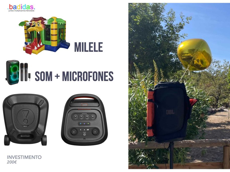 Insuflável MILELE - Solução completa - ALUGUER