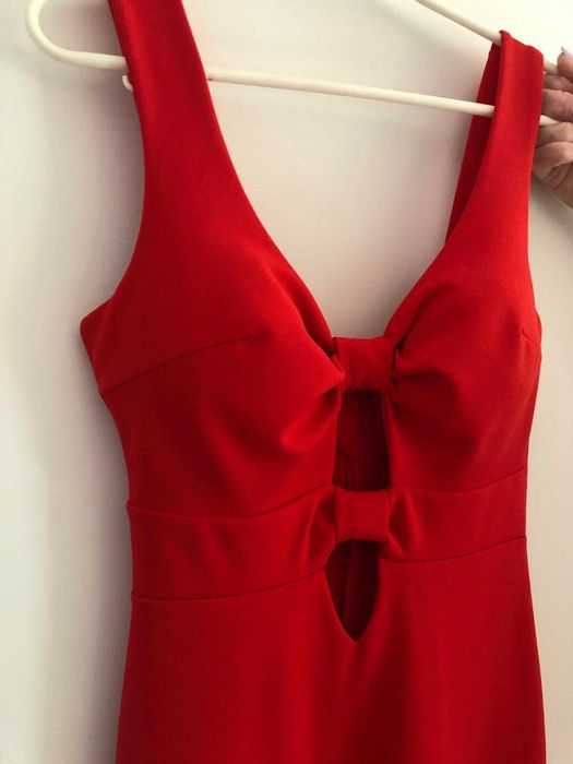 Vestido Cerimónia Vermelho (S/M)