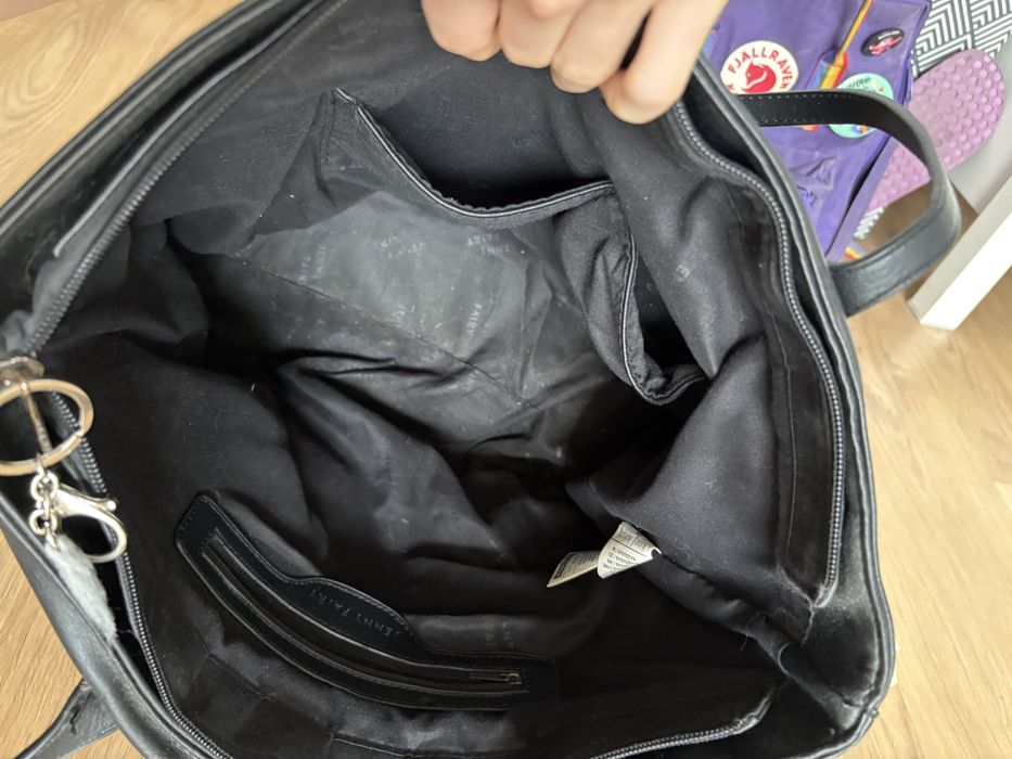 Czarna torba na ramie CCC