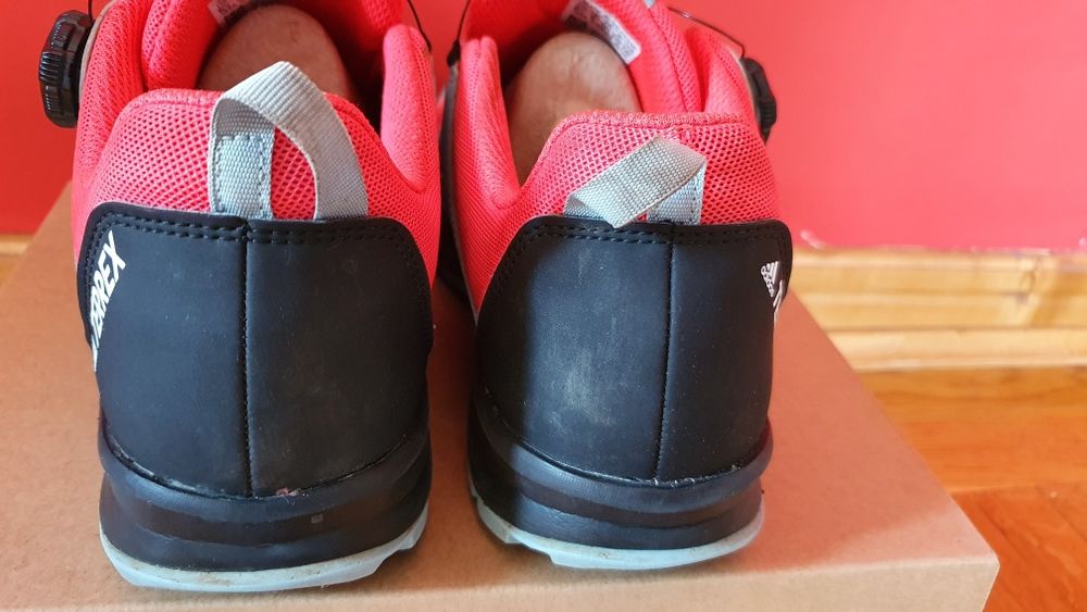 Buty adidas terrex agravic boa k różowe niebieskie outdoor