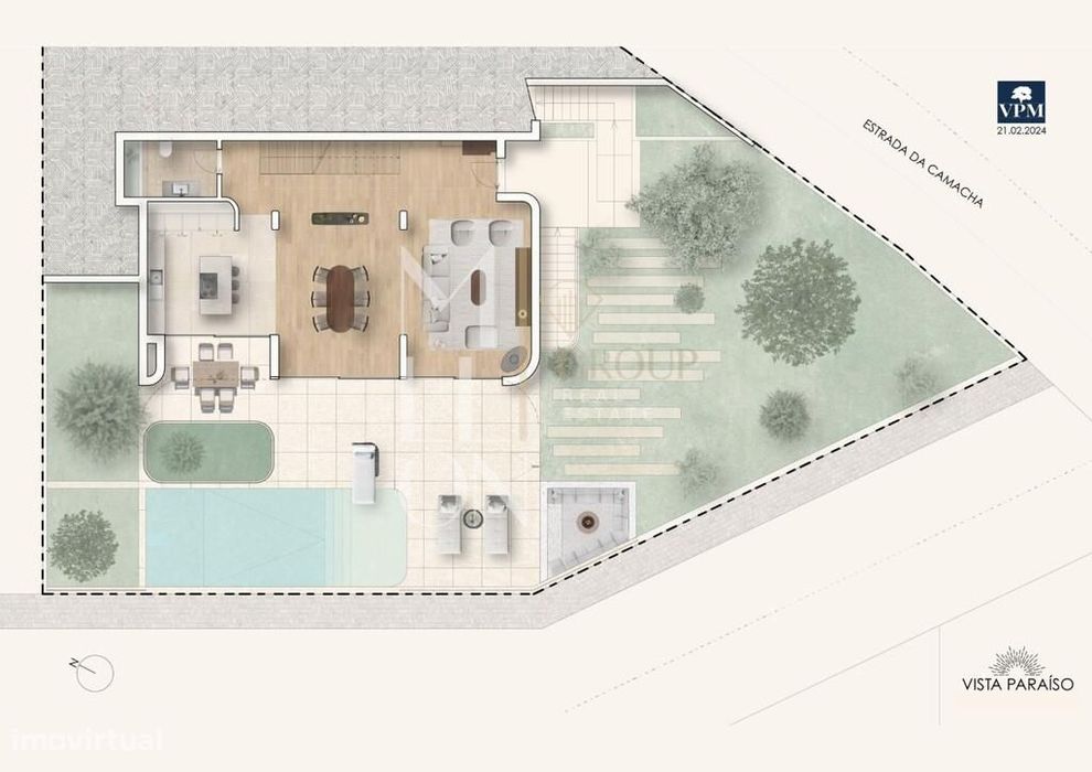 Vila T3 "Hortênsia" I Vista Paraiso Madeira I Piscina E Vista Mar I Fu