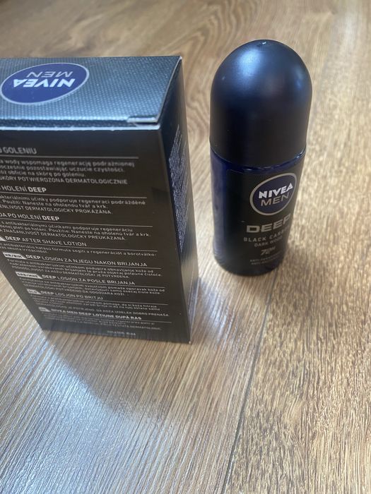Zestaw woda plus dezodorant w kulce. Nivea.