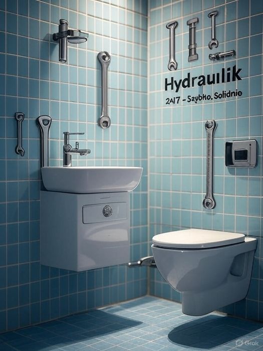 ->HYDRAULIK Olsztyn. Okolice. Siedem dni w tyg. udrożnienie odpływów