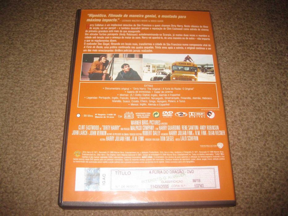 DVD "The Enforcer" starring Clint Eastwood64585624139266121