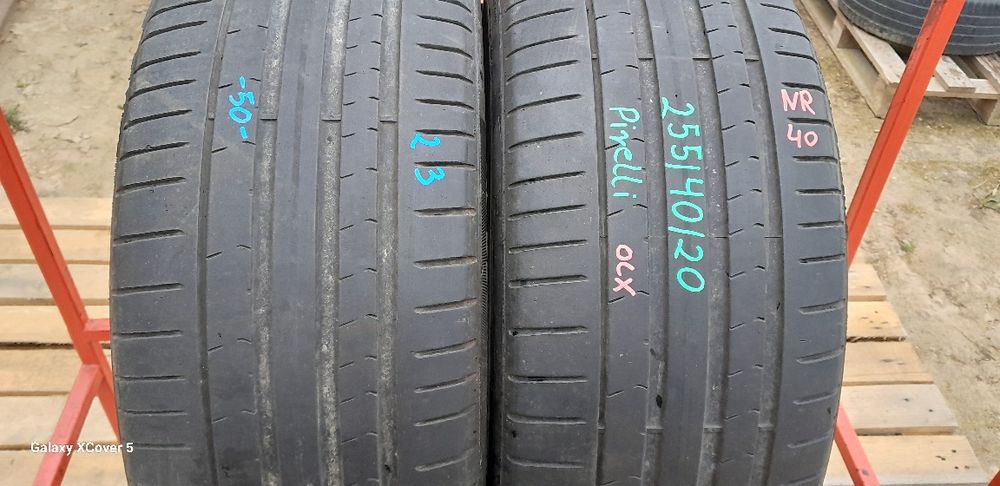 Opony Letnie 255/40/20.PIRELLI.Rok 2023.Adres-ZALESIANY 33 A.