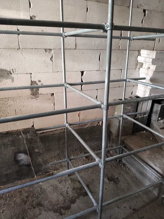 Regały z rur stalowych ocynkowanych