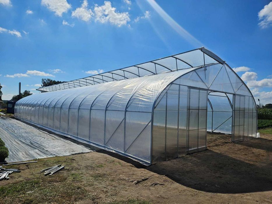 Tunel foliowy pompowany z otwieranym dachem 1 0 m szerokości