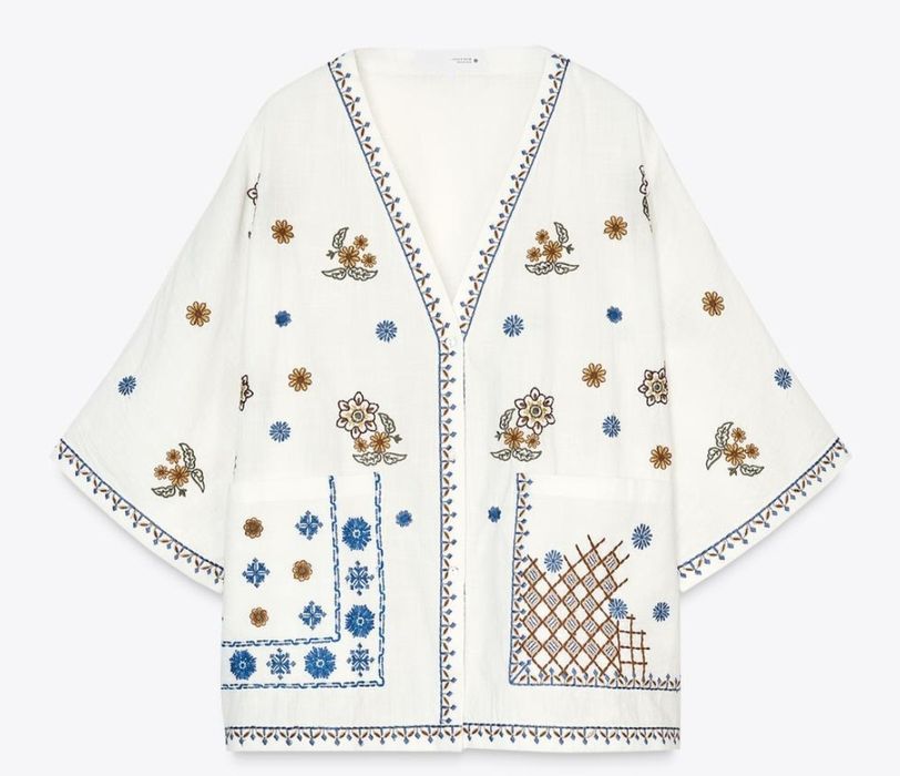 ZARA блуза вишиванка