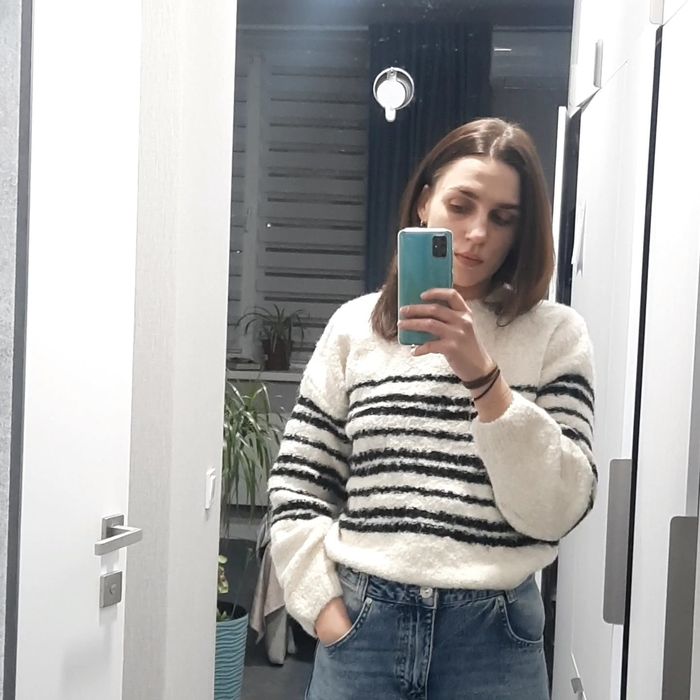 Теплий вовняний светр