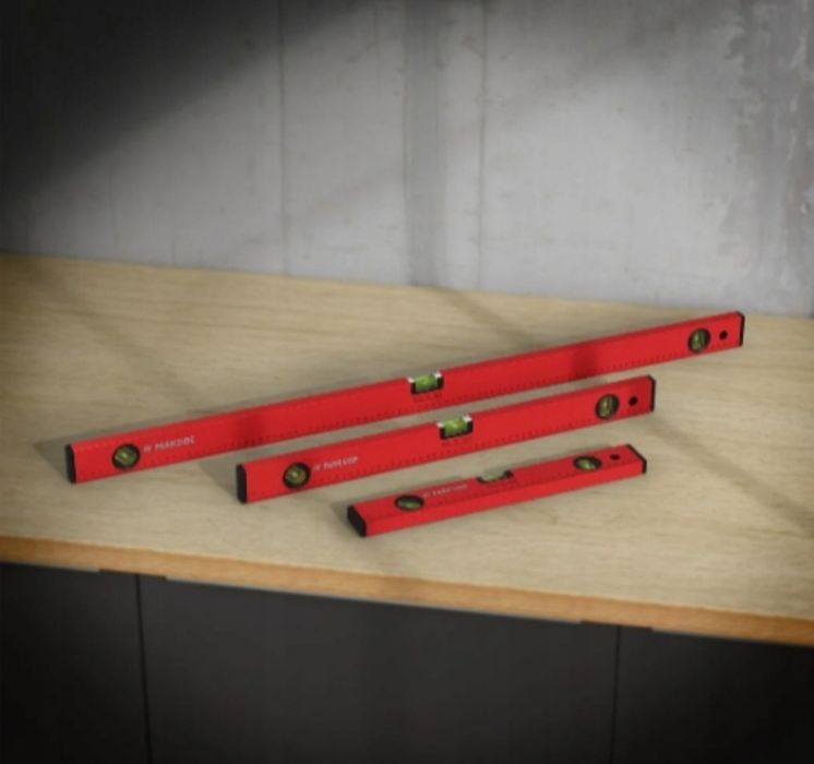 Parkside zestaw poziomic 40cm 60cm 100cm