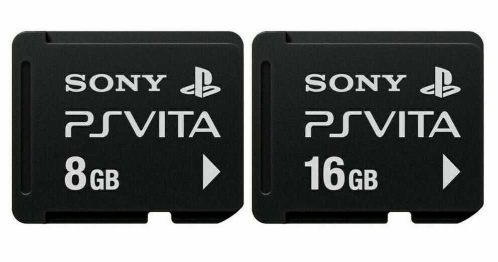 Sony PS Vita; cartões de memoria originais; 8gb / 16gb; Troco