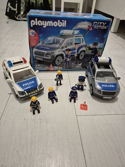 Samochody policyjne Playmobil 9053
