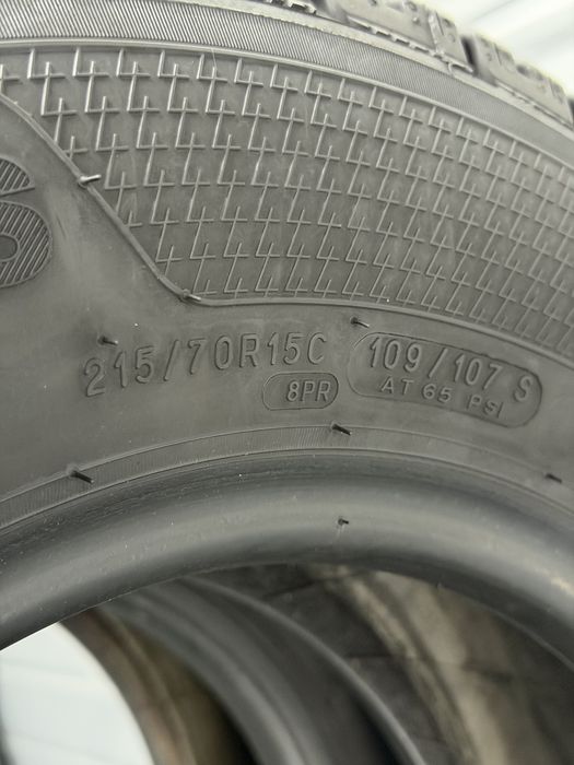 Всесезоні шини 215/70r15c (109/107 S ) Kleber Transpro 4S. Ціна 2750грн/шт.
