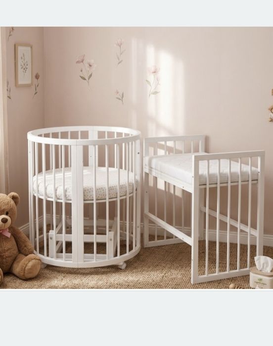 Дитяче ліжечко Royal sleep 9в1 + матраси