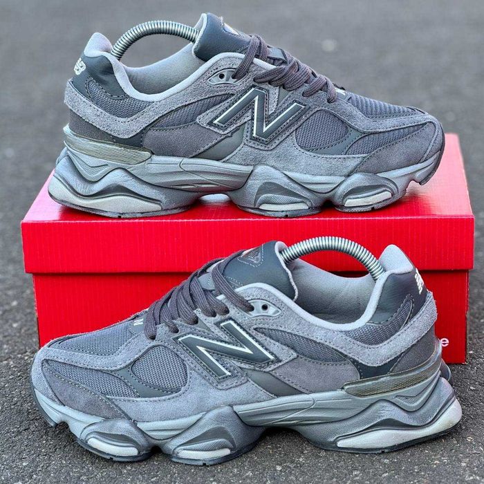Мужские кроссовки New Balance 9060 "Full Grey" Размеры 40-45