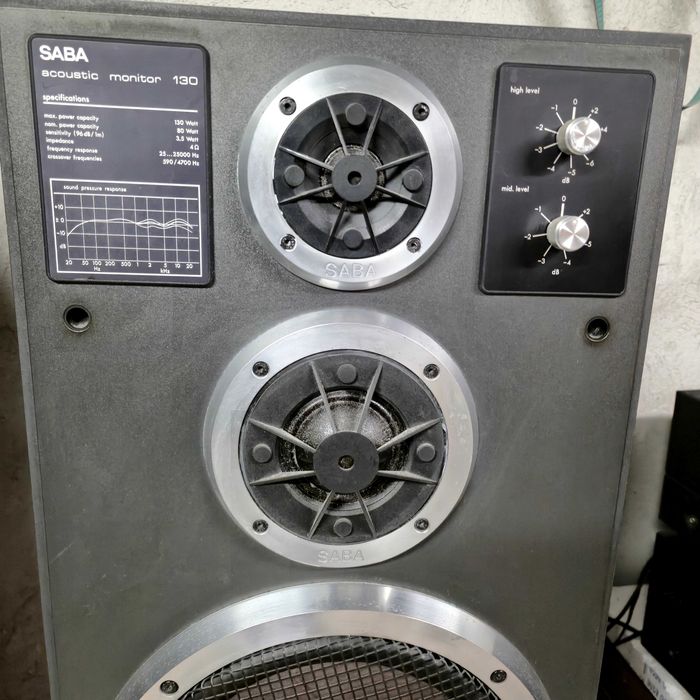 Rewelacyjne kolumny Saba acoustic monitor 130
